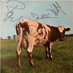 Signed Pink Floyd Atom Heart Mother Album Cover