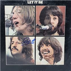 The Beatles Signed Let It Be Album Cover