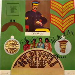 Signed Beatles Sgt. Peppers Insert