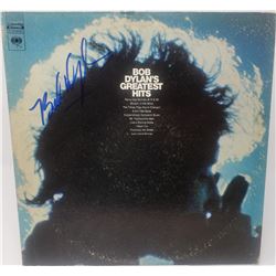 Signed Bob Dylan’s Greatest Hits Album Cover