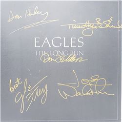 The Eagles Signed The Long Run Album Cover