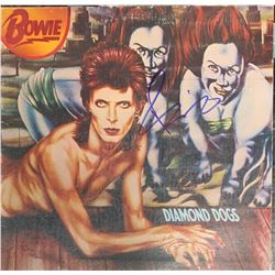 Signed Diamond Dogs Album Cover