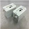 Image 2 : (2) Delta VFD015M21A Variable Frequency Drives