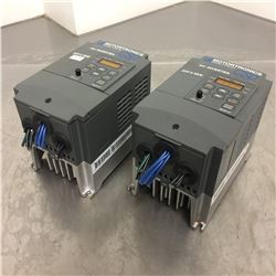 (2) Motortronics CSD-201-N Variable Frequency Drive