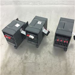 (3) Siemens 1P 6ES7 222-1HF22-0XA0 PLC Module