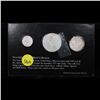 Image 2 : New Orleans Mint Mark Collection 1898-o Barber 50c.1899-o Barber 25c. & 1907-o Barber 10c