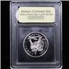 Image 2 : 1991-1995-p WWII Modern Commem Half Dollar 50c Graded GEM++ Proof Deep Cameo By USCG