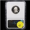 Image 3 : NGC 2005-s Clad Oregon Washington Quarter 25c Graded pr69 dcam By NGC