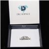 Image 2 : Sterling Silver Oval Channel Set Ring Oval Cubic Zirconia Size 6