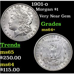 1901-o Morgan Dollar $1 Grades Choice+ Unc