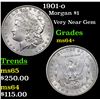Image 1 : 1901-o Morgan Dollar $1 Grades Choice+ Unc