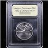 Image 2 : 1992-p Olympics Modern Commem Half Dollar 50c Graded ms70, Perfection By USCG