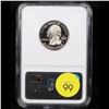 Image 3 : NGC 2006-s Clad North Dakota Washington Quarter 25c Graded pr69 dcam By NGC