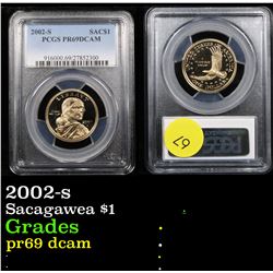 PCGS 2002-s Sacagawea Dollar 1 Graded pr69 dcam By PCGS