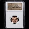 Image 2 : NGC 2009-d Birth & Childhood Lincoln Cent 1c Graded ms66 rd By NGC