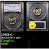 Image 1 : PCGS 1985-d Roosevelt Dime 10c Graded ms67 By PCGS
