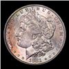 Image 2 : 1881-s Rainbow Toned Morgan Dollar $1 Grades Choice+ Unc