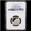 Image 2 : NGC 2012-s Clad Acadia Washington Quarter 25c Graded pr69 dcam By NGC