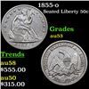 Image 1 : 1855-o Seated Half Dollar 50c Grades Select AU