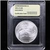 Image 2 : 1991-d USO Modern Commem Dollar $1 Graded ms70, Perfection By USCG