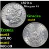 Image 1 : 1879-s Morgan Dollar $1 Grades Select Unc