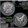 Image 1 : 1880/1880-s Vam 83 Morgan Dollar $1 Grades Select Unc PL