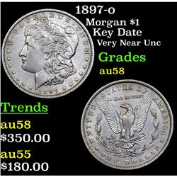 1897-o Morgan Dollar $1 Grades Choice AU/BU Slider