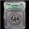 Image 2 : 1963 Washington Quarter 25c Graded pr67 By ICG