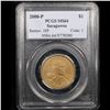 Image 2 : PCGS 2000-p Sacagawea Dollar 1 Graded ms64 By PCGS