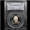 Image 2 : PCGS 1983-s Washington Quarter 25c Graded pr69 dcam By PCGS