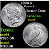 Image 1 : 1926-s Peace Dollar $1 Grades Select+ Unc