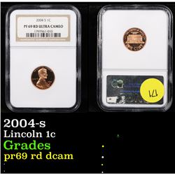 2004-s Lincoln Cent 1c Graded pr69 rd dcam By NGC