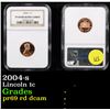 Image 1 : 2004-s Lincoln Cent 1c Graded pr69 rd dcam By NGC