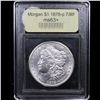 Image 4 : ***Auction Highlight*** 1878-p 7/8tf Vam 37 Morgan Dollar $1 Graded Select+ Unc By USCG (fc)