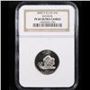 Image 2 : NGC 2005-s Clad Kansas Washington Quarter 25c Graded pr69 dcam By NGC