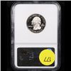 Image 3 : NGC 2005-s Clad Kansas Washington Quarter 25c Graded pr69 dcam By NGC