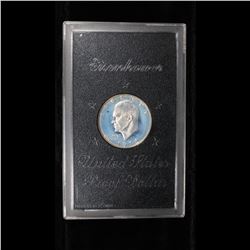 1972-s Proof Eisenhower Dollar No Box 40% Silver