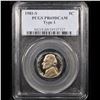 Image 2 : PCGS 1981-s Type 1 Jefferson Nickel 5c Graded pr69 dcam By PCGS