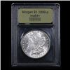 Image 4 : ***Auction Highlight*** 1899-p Morgan Dollar $1 Graded Choice+ Unc By USCG (fc)
