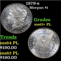 1879-s Morgan Dollar $1 Grades Select Unc+ PL