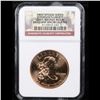 Image 2 : NGC 2007 Jeffersons Liberty Bronze Metal Graded ms65 By NGC