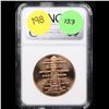 Image 3 : NGC 2007 Jeffersons Liberty Bronze Metal Graded ms65 By NGC