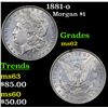 Image 1 : 1881-o Morgan Dollar $1 Grades Select Unc
