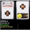 Image 1 : NGC 2003-s Lincoln Cent 1c Graded pr69 rd dcam By NGC
