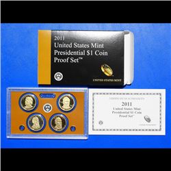 2011 United States Mint Presidential $1 Coin Proof Set