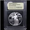 Image 2 : 1996-S Community Service Modern Commem Dollar $1 Graded GEM++ Proof Deep Cameo By USCG