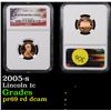 Image 1 : NGC 2005-s Lincoln Cent 1c Graded pr69 rd dcam By NGC