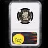 Image 3 : NGC 2000-s Clad New Hampshire Washington Quarter 25c Graded pr69 dcam By NGC