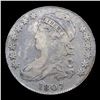 Image 2 : ***Auction Highlight*** 1807 Bearded Goddess Capped Bust Half Dollar 50c Graded vf+ By USCG (fc)