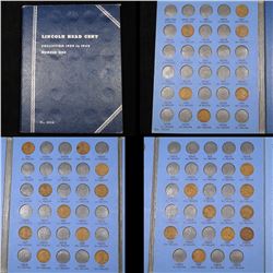 Starter Lincoln Cent  book 1910-1940 25 coins Gem Cherry Red
